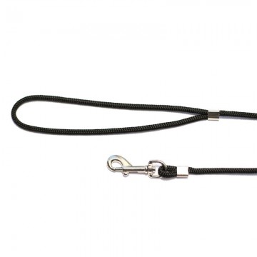 Povodec karabin črn, bombaž...